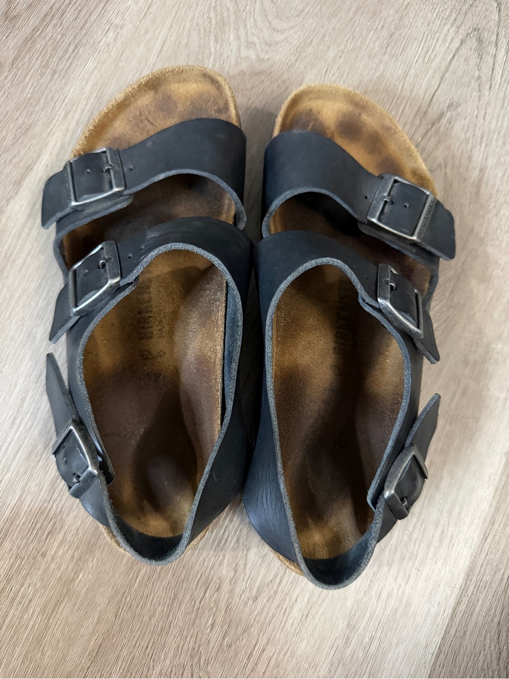 Birkenstock Black Double-Strap Sandals